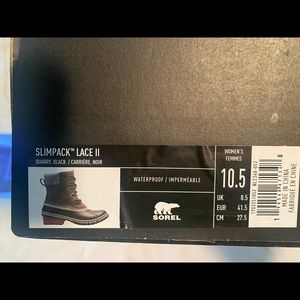 SOREL Slimpack Lace II Snow Boots - NEW